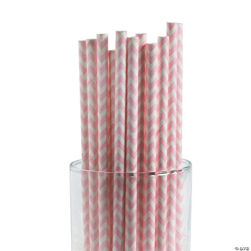 Brand new π€© Chevron Paper Straws - 24 Pc. π - Image 2