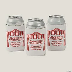 Discount 🥰 Personalized Carnival Can Coolers 😍