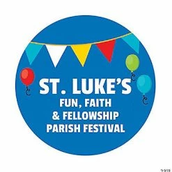 Deals 🎉 Personalized Church Carnival Favor Stickers 🎉