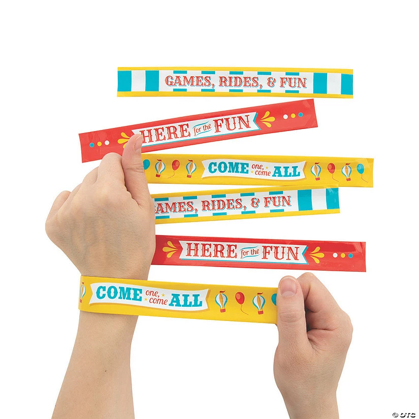 Coupon β Carnival Slap Bracelets - 50 Pc. π - Image 2