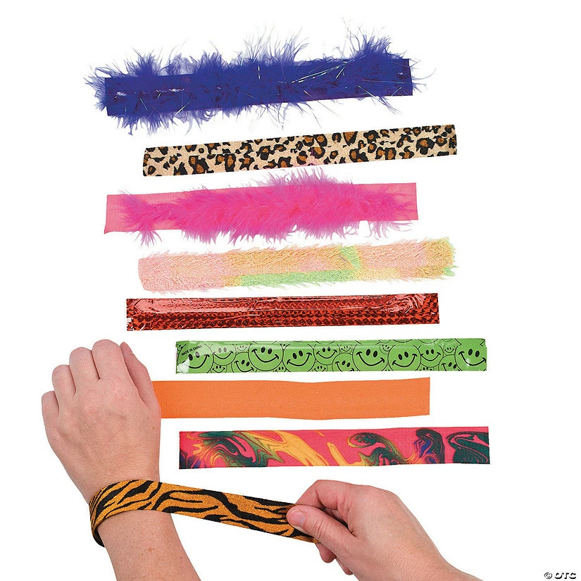 Best reviews of 𧨠Bulk Slap Bracelet Assortment - 100 Pc. β - Image 2
