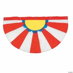 Wholesale π€© 38" x 22" Cloth Carnival Bunting βοΈ