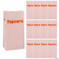 Wholesale 🎉 5" x 10" Popcorn Paper Bags - 12 Pc. 🥰
