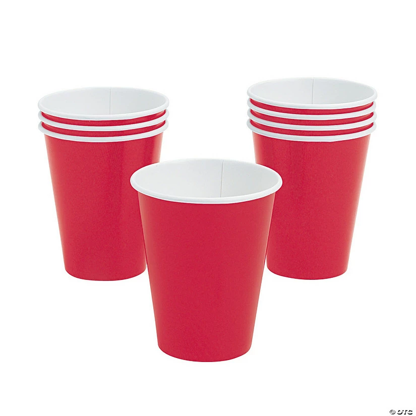 Deals π₯° Solid Color Paper Cups - 24 Ct. π - Image 2