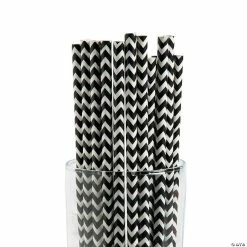 Best Pirce π€© Chevron Paper Straws - 24 Pc. π