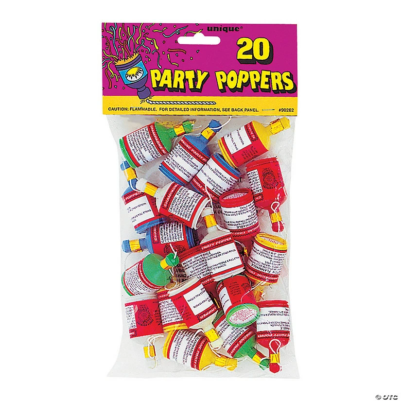 Best deal ๐ Bottle Party Poppers - 20 Pc. โ