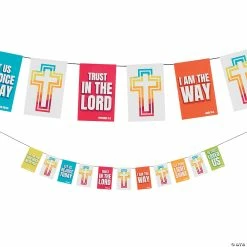 Coupon ✨ Bright Scripture Pennant Banner ⭐