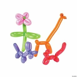 Wholesale 🧨 Bulk Animal Modeling 60" Latex Balloons - 144 Pc. 😍