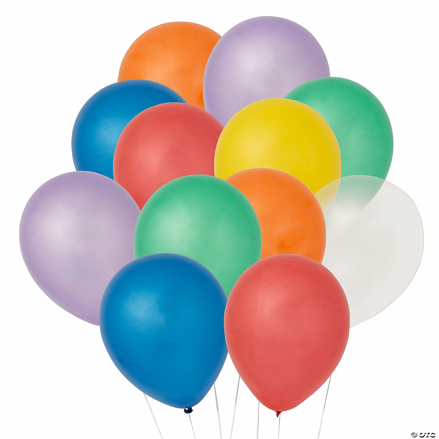Hot Sale โจ Bulk Crystaltone 11" Latex Balloon Assortment - 144 Pc. ๐