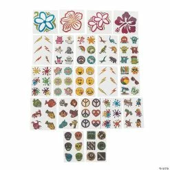 New βοΈ Bulk Temporary Tattoo Assortment - 1500 Pc. π