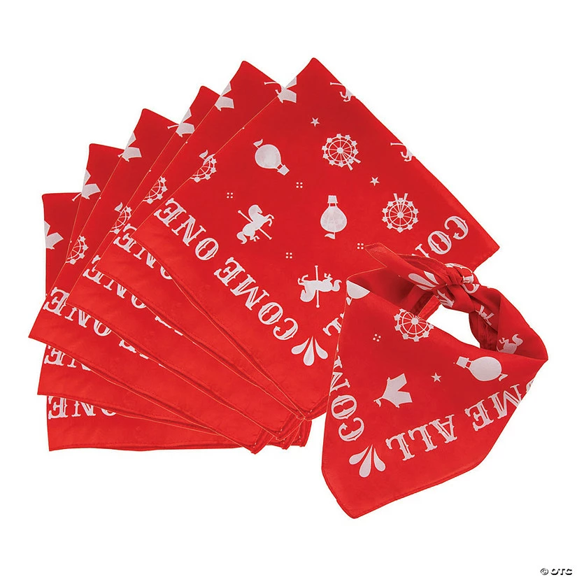 Flash Sale π― Carnival Bandanas - 12 Pc. π