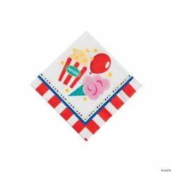 Best deal π Carnival Beverage Napkins - 16 Pc. π