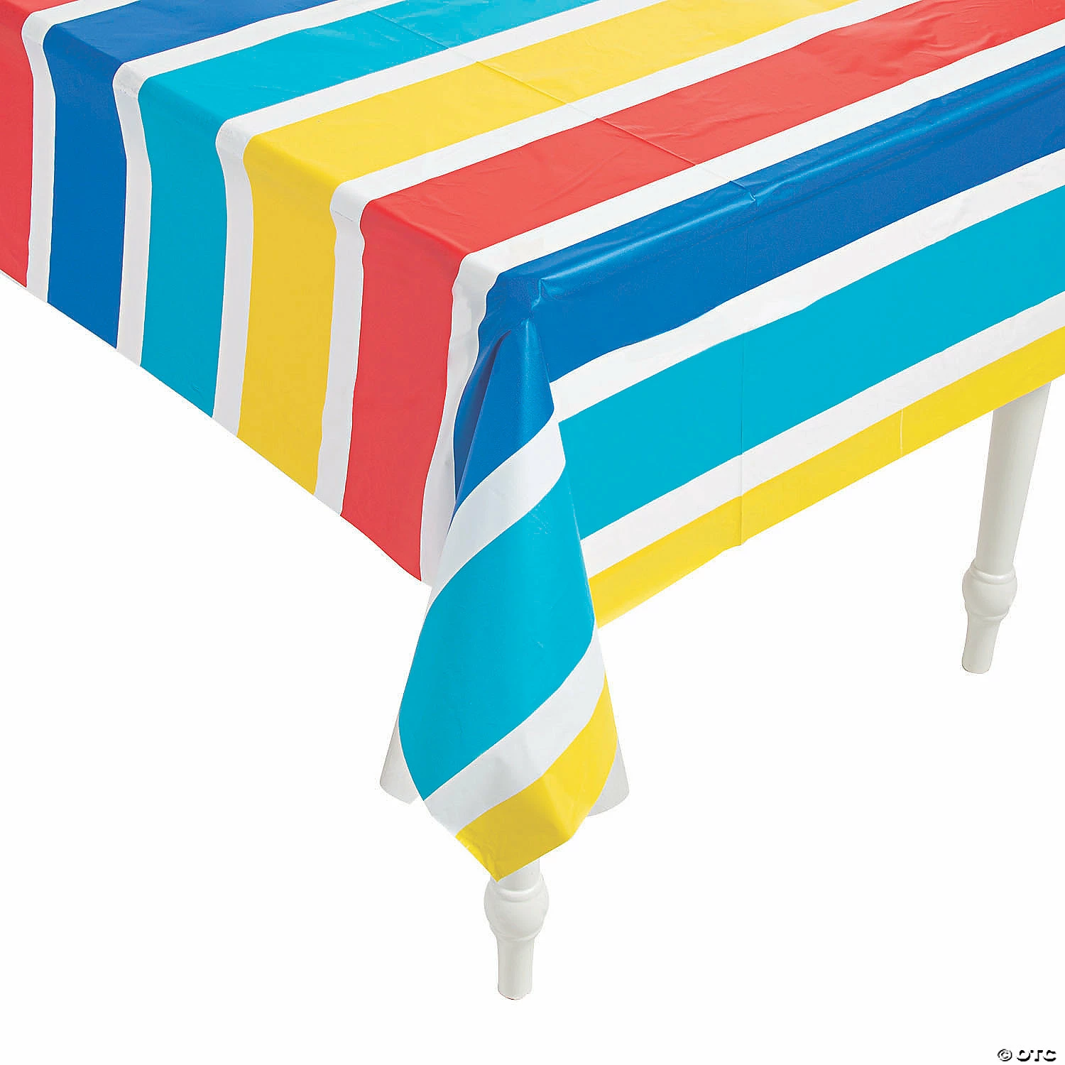 Cheap π Carnival Multi-Color Plastic Tablecloth Roll π₯ - Image 2