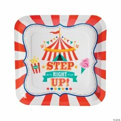 Promo π₯ Carnival Paper Dinner Plates - 8 Ct. β€οΈ