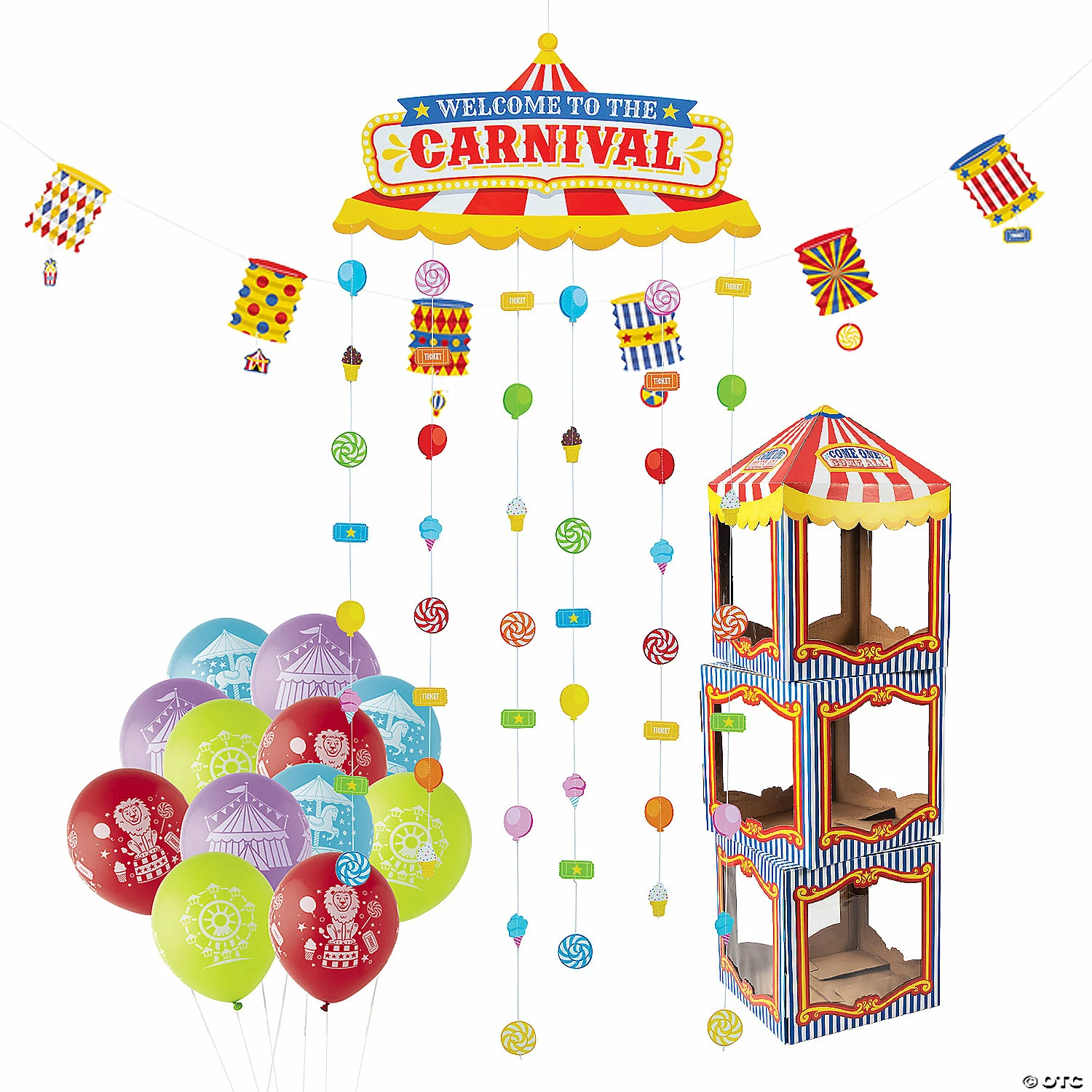 Best reviews of 🔥 Carnival Party Decorating Kit - 29 Pc. ✔️