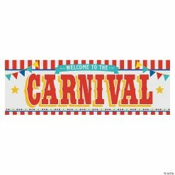 Discount 🌟 Carnival Plastic Banner 🎉