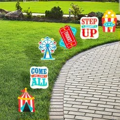 Wholesale β¨ Carnival Sidewalk Signs - 6 Pc. β