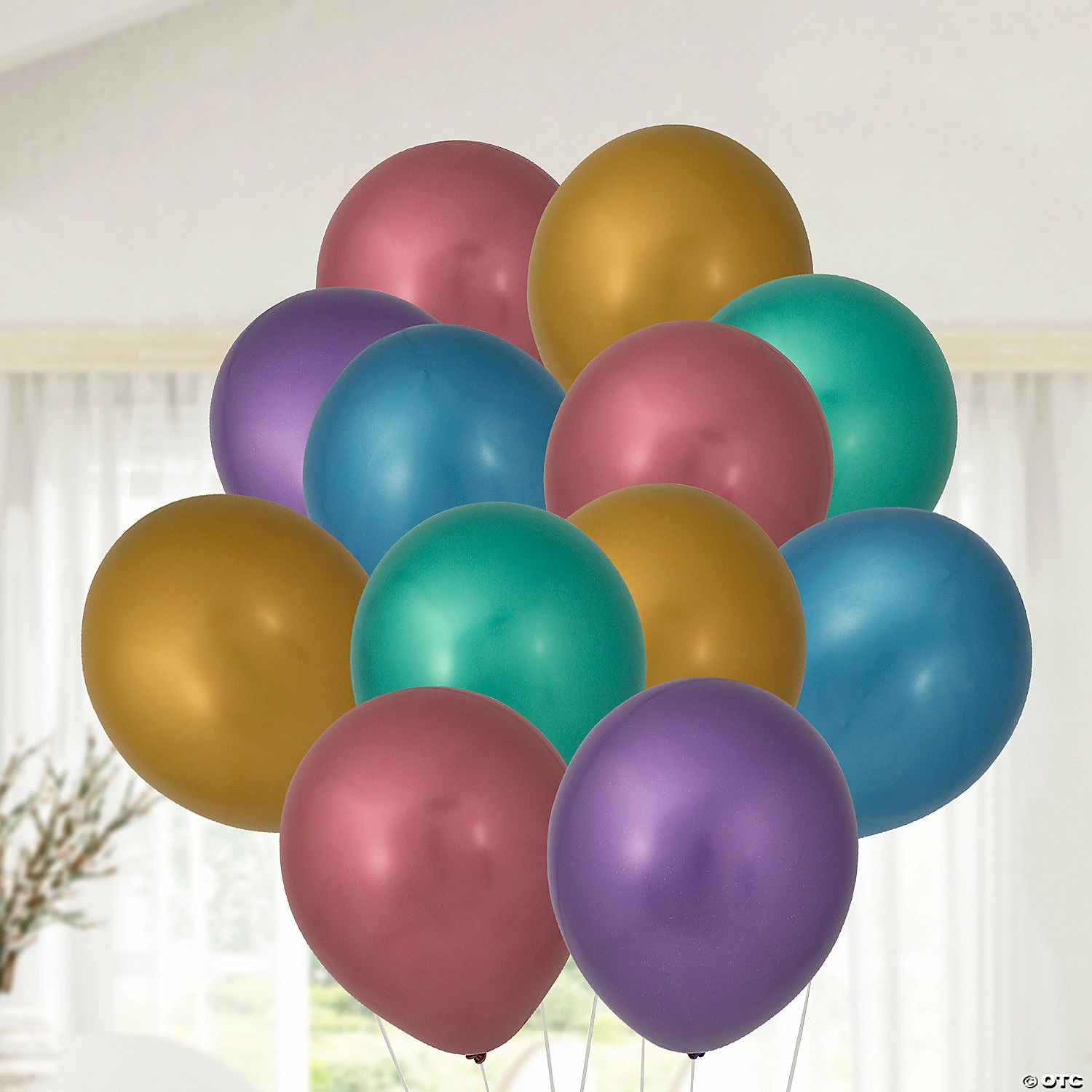 New ๐ Chrome 11" Latex Balloon Assortment - 24 Pc. โค๏ธ - Image 3