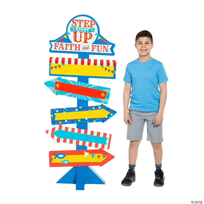Coupon ๐ฏ Church Carnival Directional Sign ๐