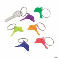 New π Dolphin Keychains - 48 Pc. π