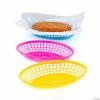 Brand new 👍 Fiesta Neon Food Baskets - 12 Pc. ✨