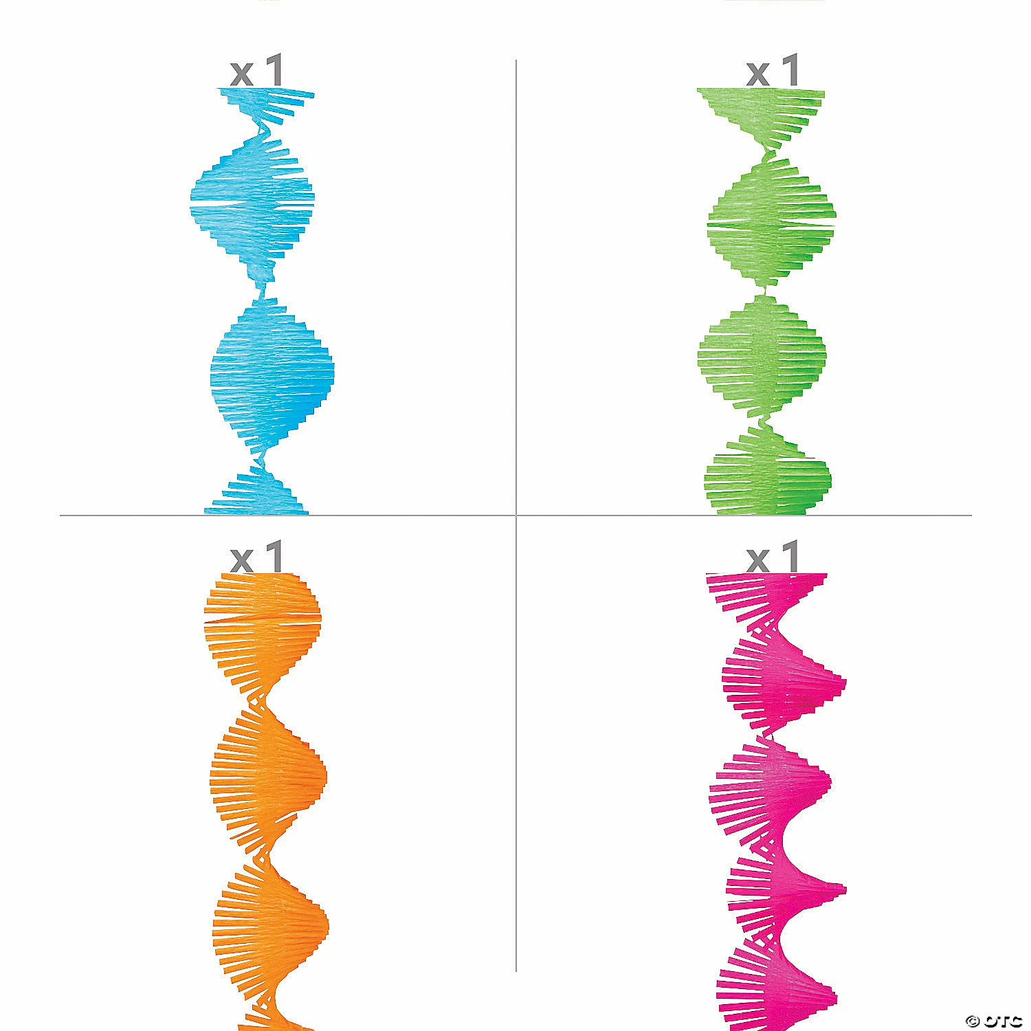 Best Pirce π Fringe Streamer Assortment - 8 Pc. π€© - Image 2