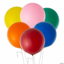 Deals π Giant 36" Latex Balloon Assortment - 6 Pc. π―