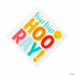 Wholesale π Happy Day Hooray Luncheon Napkins - 16 Pc. β