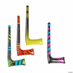Outlet βοΈ Inflatable Hockey Sticks - 12 Pc. π