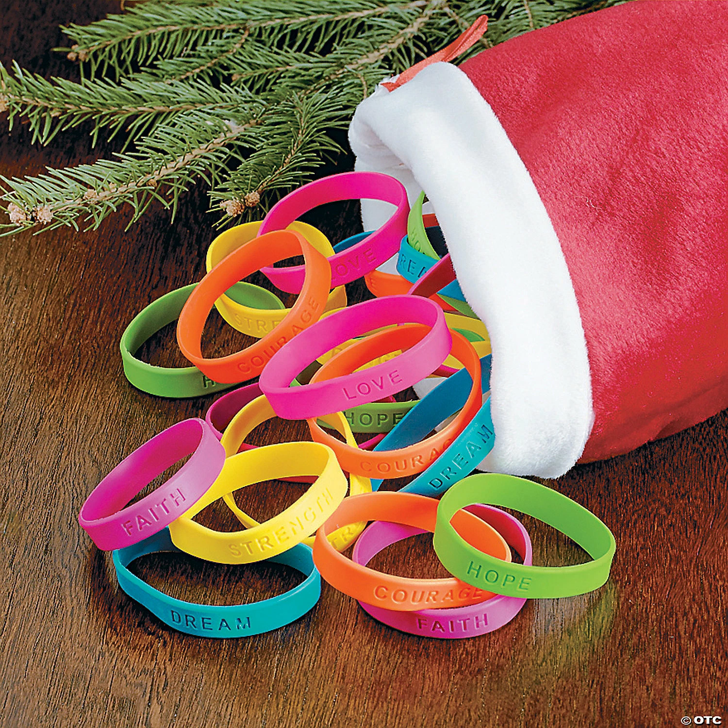 Best deal β¨ Inspirational Sayings Rubber Bracelets - 24 Pc. π - Image 4