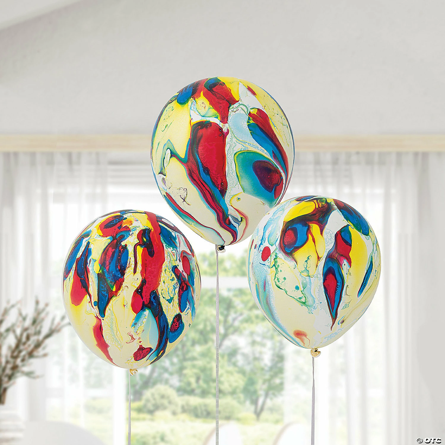 Buy ๐ Light-Up Marble 9" Latex Balloon Assortment - 3 Pc. ๐ - Image 4