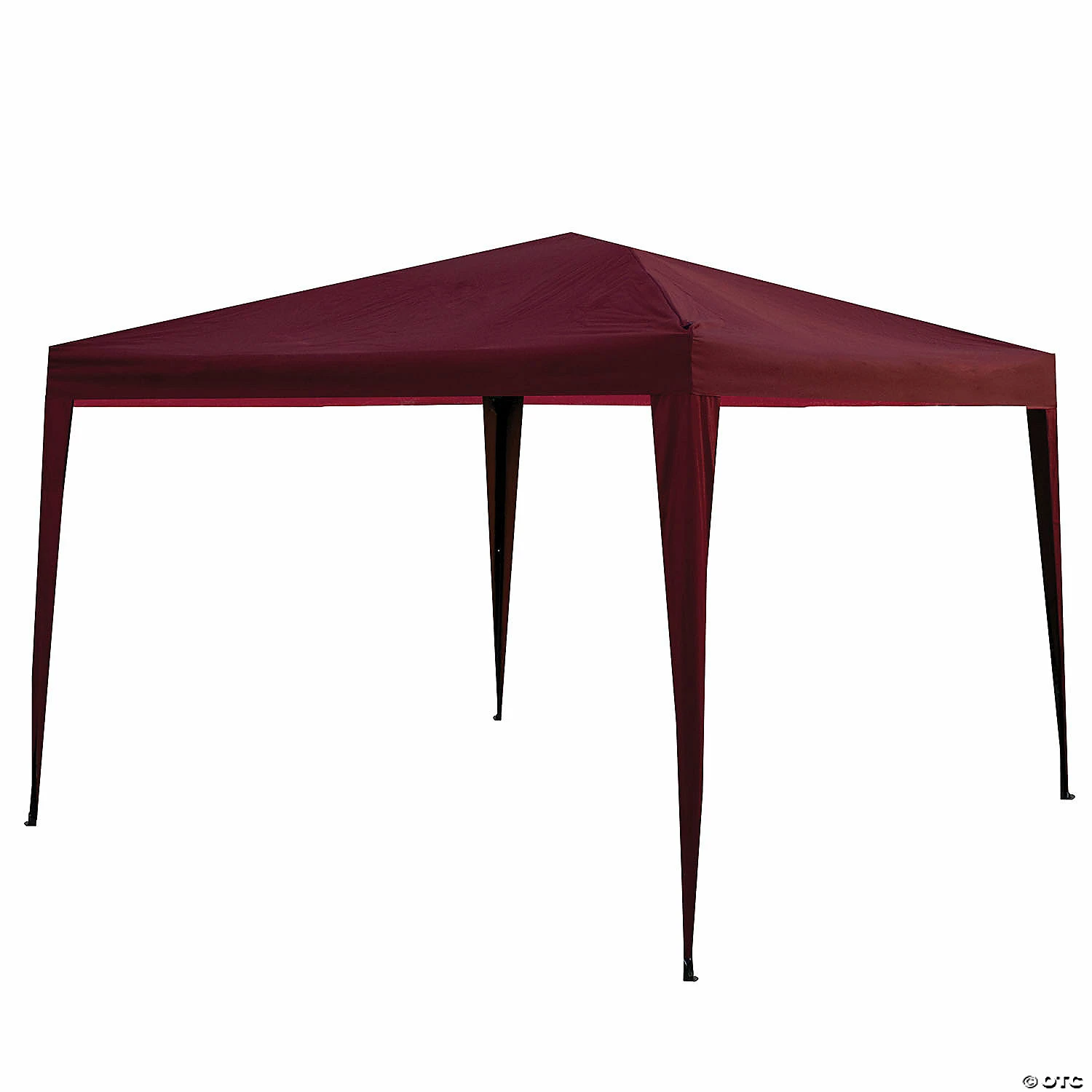 Coupon 𧨠Northlight 10' x 10' Burgundy Pop-Up Outdoor Canopy Gazebo π - Image 2