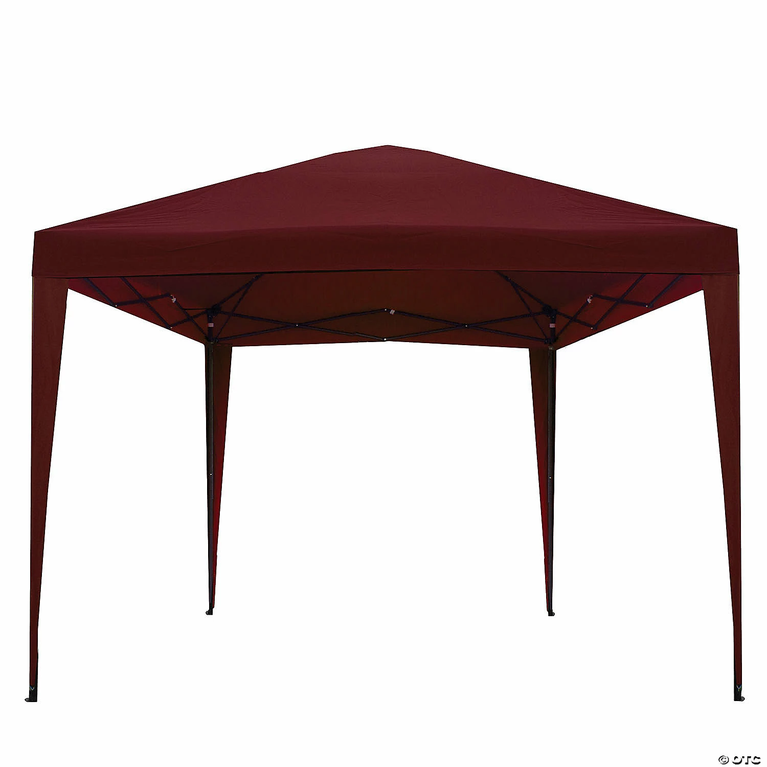 Coupon 𧨠Northlight 10' x 10' Burgundy Pop-Up Outdoor Canopy Gazebo π - Image 3