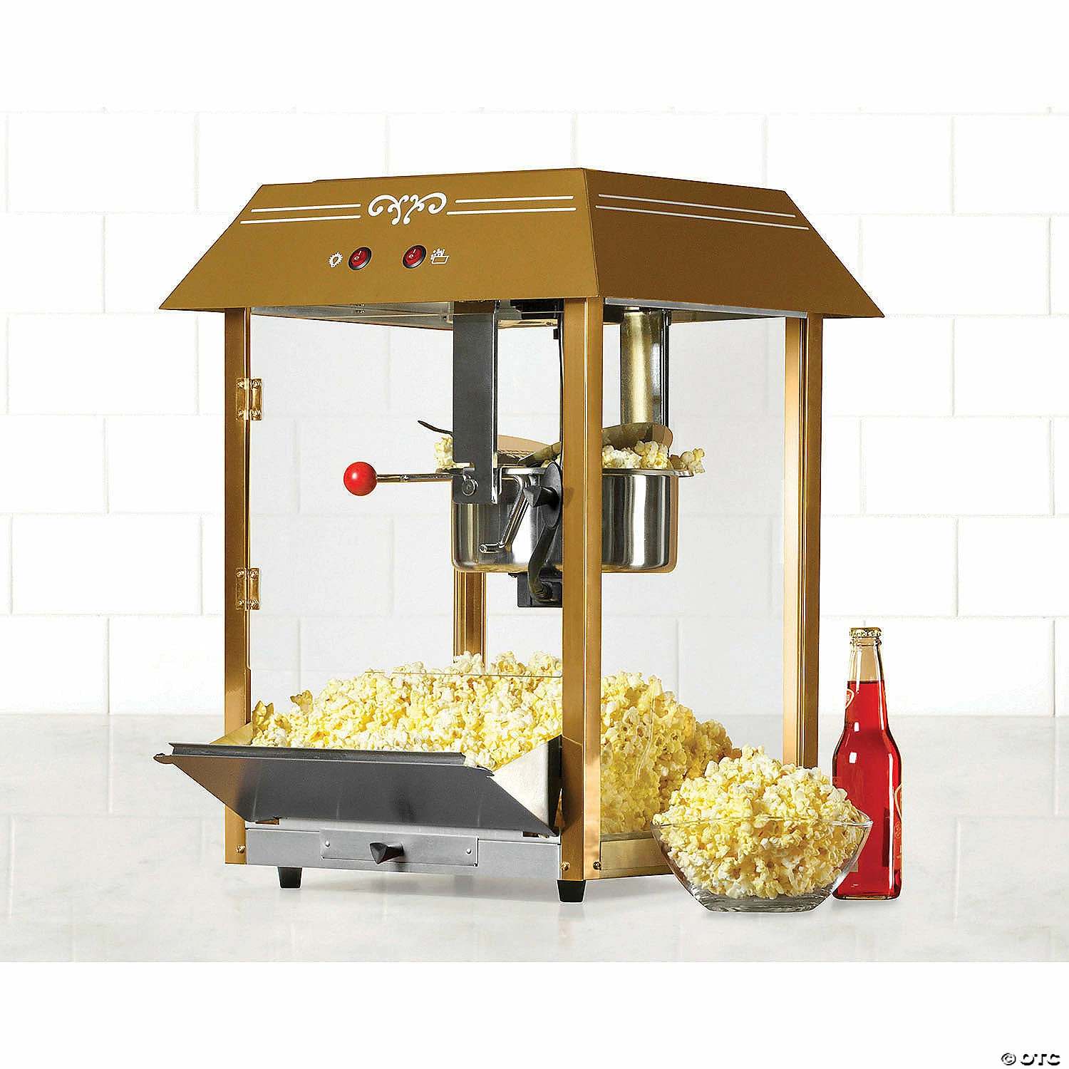 Deals βοΈ Nostalgia 59" Vintage 10-Ounce Popcorn Cart - Red π₯° - Image 2