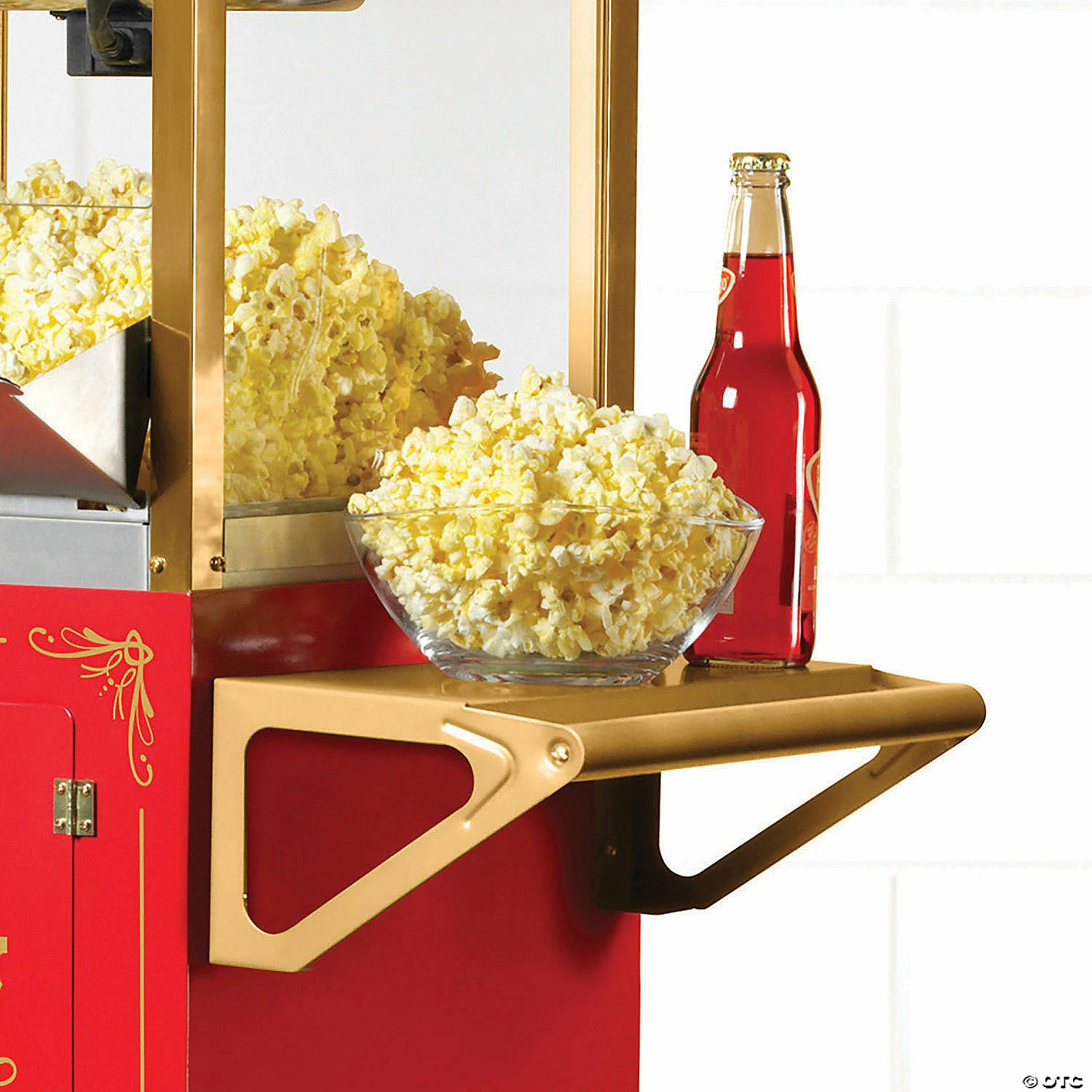 Deals βοΈ Nostalgia 59" Vintage 10-Ounce Popcorn Cart - Red π₯° - Image 4