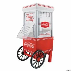 Cheap π€© Nostalgia Coca-Cola 12-Cup Hot Air Popcorn Maker π₯°
