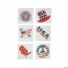 Buy ⭐ Patriotic Glitter Temporary Tattoos - 72 Pc. 🔥