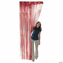 Cheapest π Metallic Fringe Door Curtains π