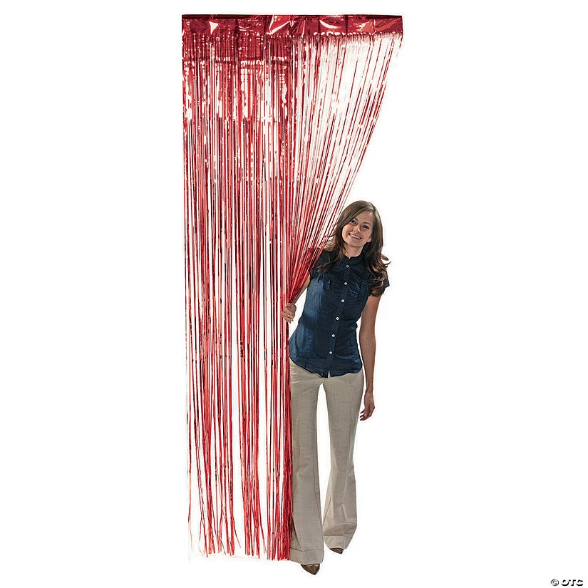 Cheapest ๐ Metallic Fringe Door Curtains ๐