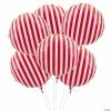 Flash Sale 🔔 Striped 18" Mylar Balloons - 6 Pc. 😉