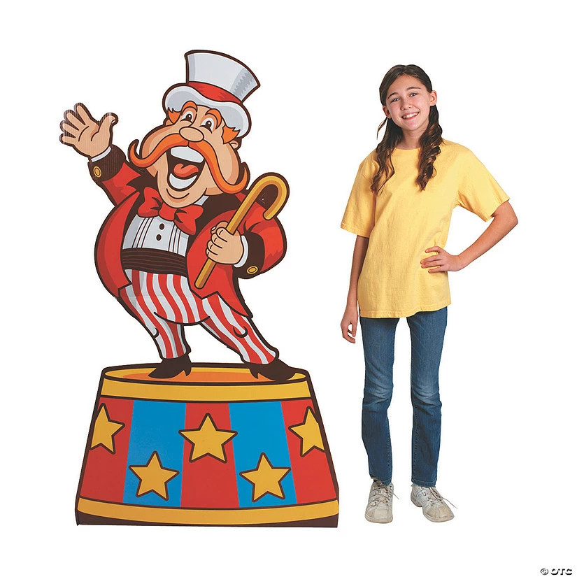 Brand new β¨ Ringmaster Cardboard Stand-Up π