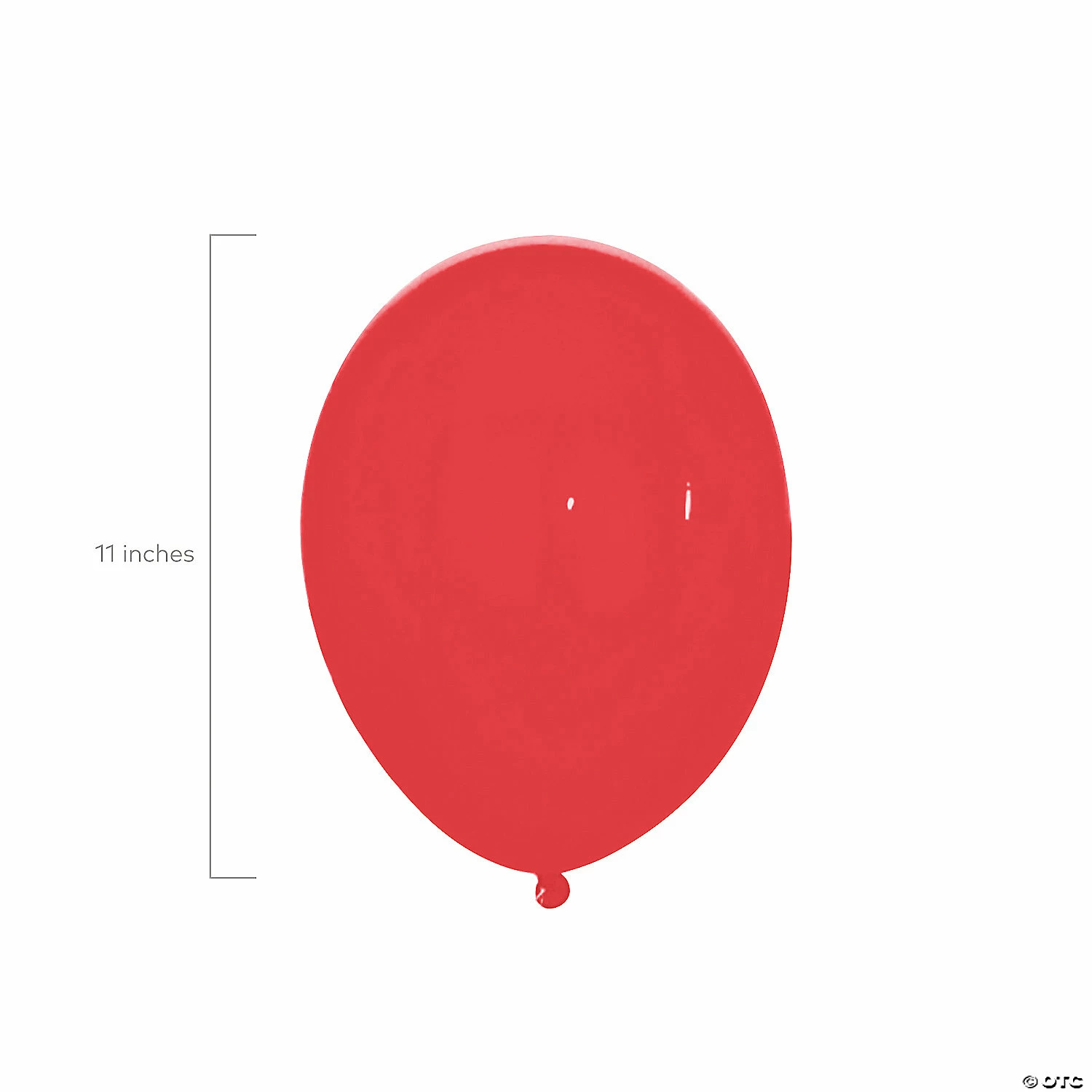 Promo 👏 Ruby Red 11" Latex Balloons - 12 Pc. 🌟 - Image 2