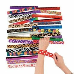 Promo π₯ Slap Bracelet Assortment - 50 Pc. π