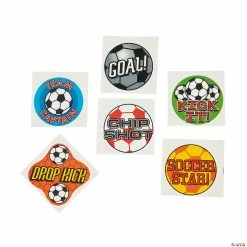 Best reviews of 😀 Soccer Temporary Tattoos - 72 Pc. 😀
