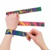 Top 10 🤩 Tie-Dyed Slap Bracelets - 12 Pc. ✨