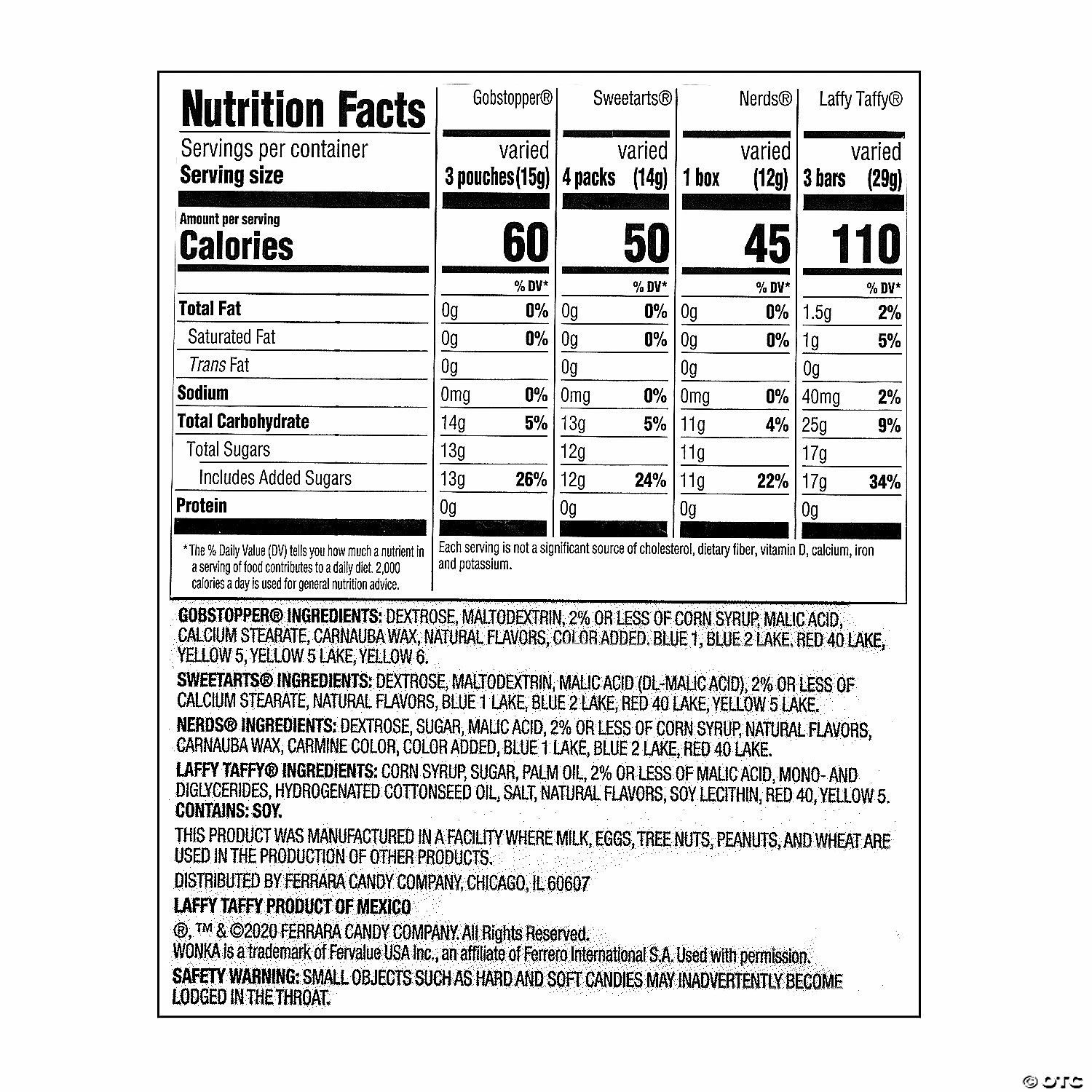 Best Sale 🥰 Wonka™ Mix-Ups® Assorted 🍬 Candy - 150 Pc. 😀 - Image 4